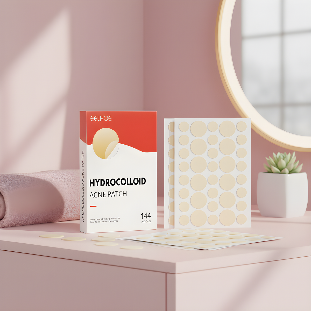 Glow-Up Spot Patches — Invisible Hydrocolloid