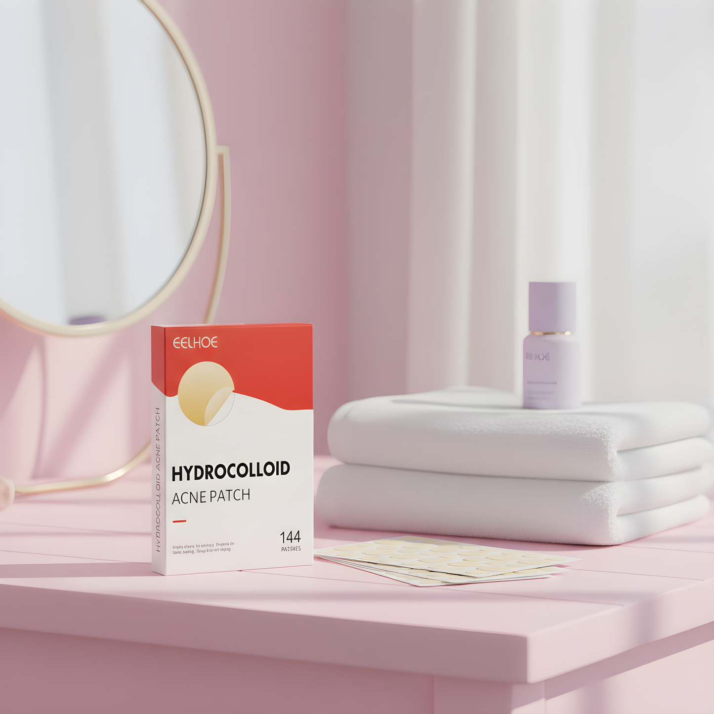 Glow-Up Spot Patches — Invisible Hydrocolloid